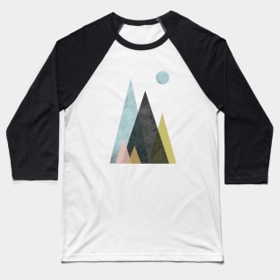 Scandi Mountains Baseball T-Shirt